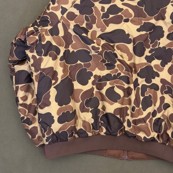 Vintage Columbia Sportswear Duck Camo Reversible Shotgun Bomber Jacket - Picture 8 of 12